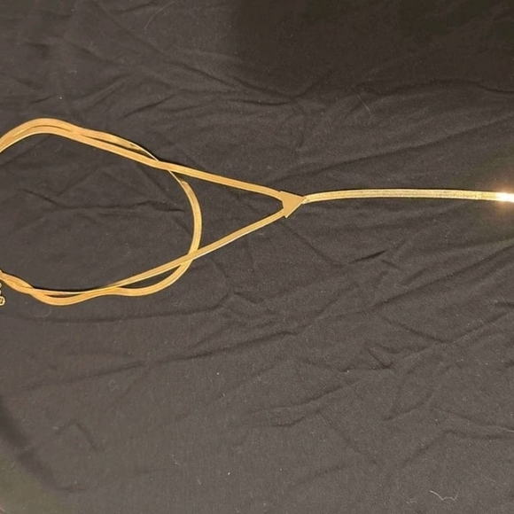 New women Gold Silver Snake Chain Choker Necklace Drop Necklace Statement Neckla - Picture 2 of 3